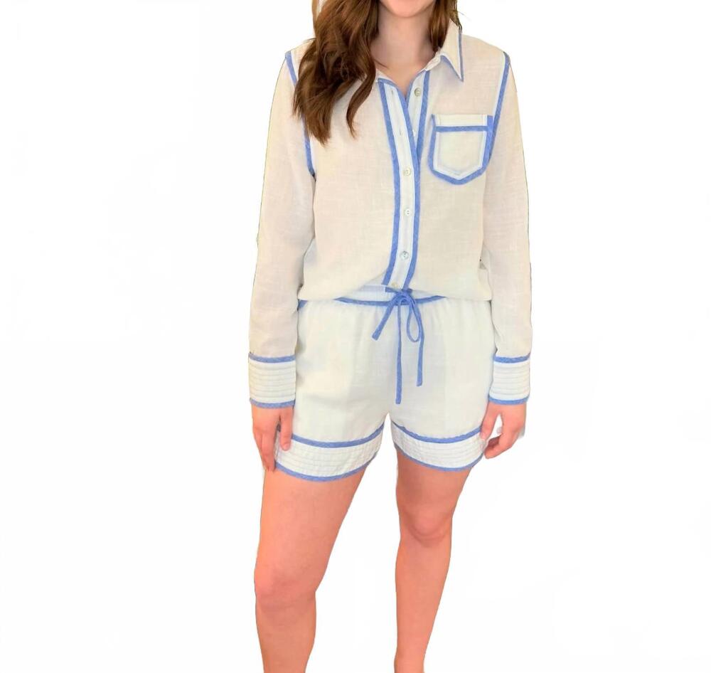 NEW THML women's rawlie set in white